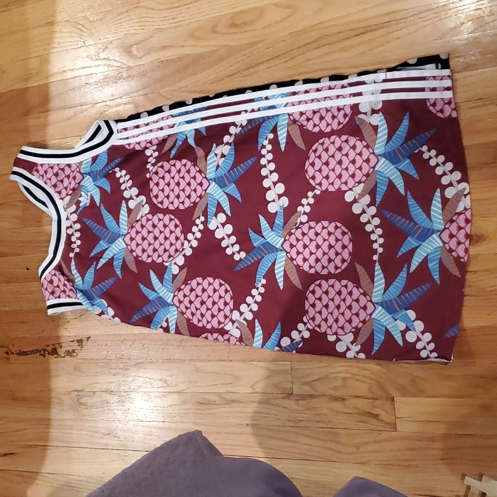 Adidas dress multicolored size small